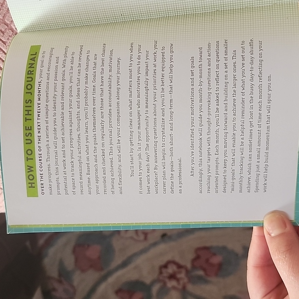 Work in Progress Goals Journal - Picture 4 of 8